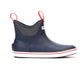 Ankle Deck Boot Navy / Red